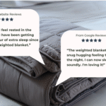 What Folks Are Saying About Our Weighted Blanket